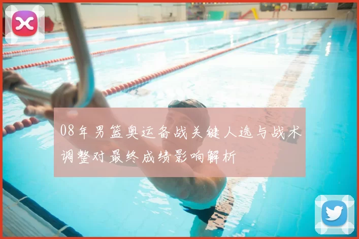 08年男篮奥运备战关键人选与战术调整对最终成绩影响解析